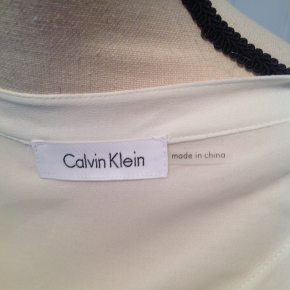 COPY - Calvin Klein Pleated shirt NWOT - Picture 4 of 4